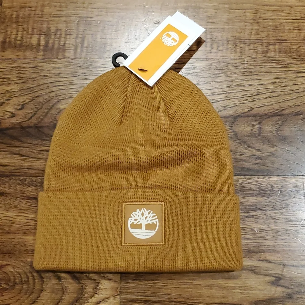 Adult unisex Timberland gold beanie